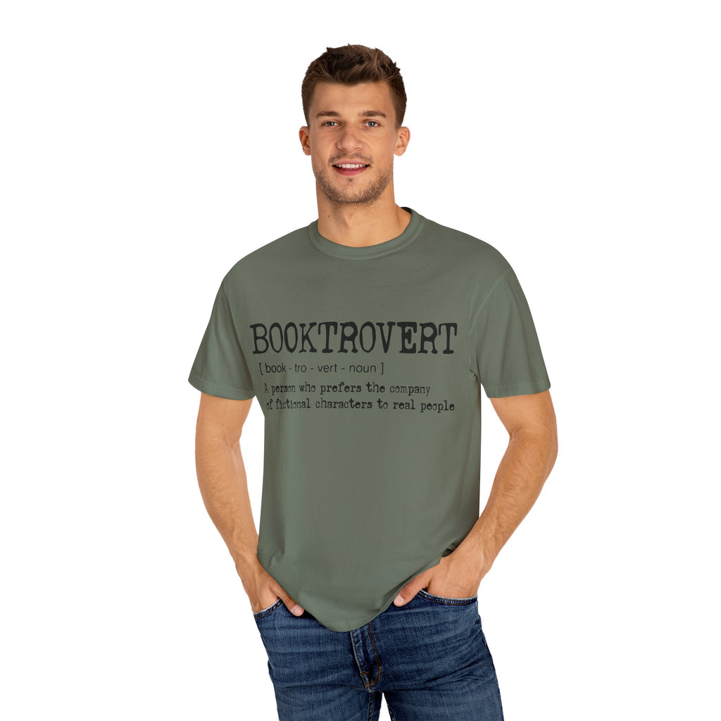 T-Shirt, Booktrovert T Shirt, Introvert Book Lover Tee, Reading Coffee Shirt, Literary Gift, Bookworm Top, Comfort Colors Tee, Unisex Gift
