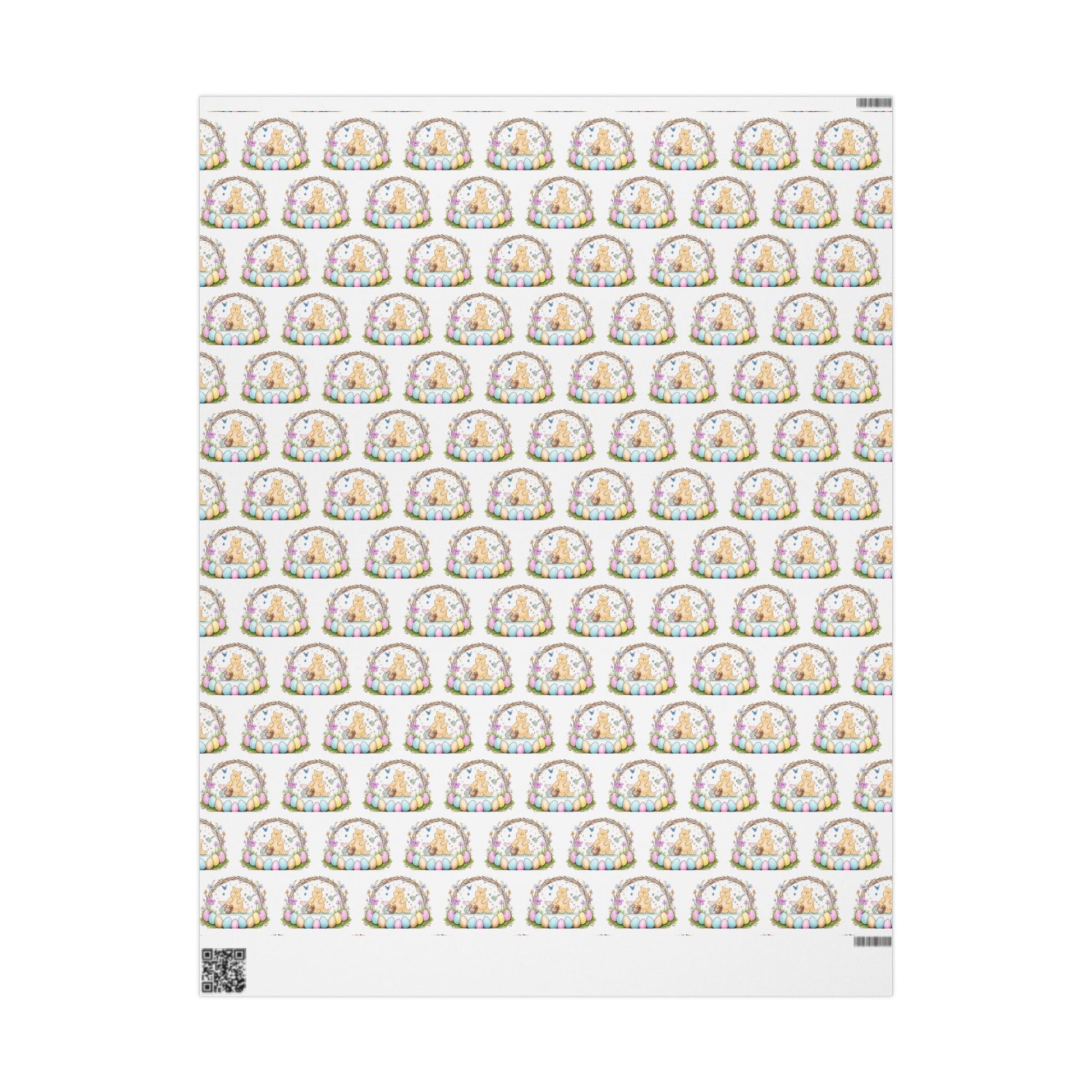 Gift Wrap, Classic Winnie the Pooh Wrapping Papers for Easter, White Pooh and Piglet Design, Holiday Present Packaging, Party, Festive