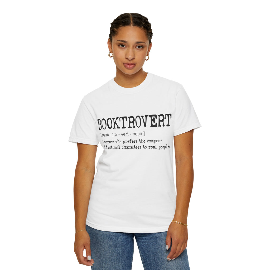 T-Shirt, Booktrovert T Shirt, Introvert Book Lover Tee, Reading Coffee Shirt, Literary Gift, Bookworm Top, Comfort Colors Tee, Unisex Gift