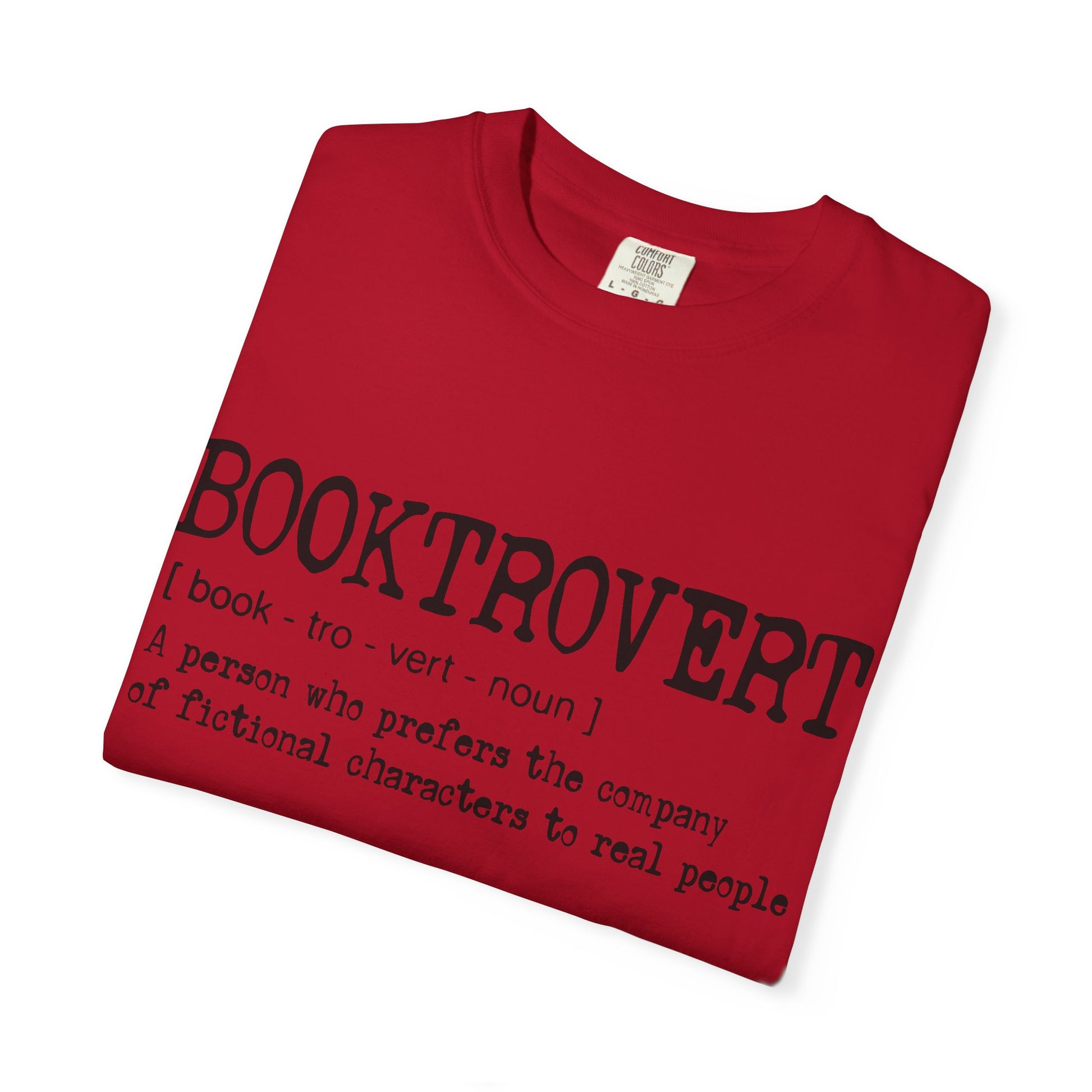 T-Shirt, Booktrovert T Shirt, Introvert Book Lover Tee, Reading Coffee Shirt, Literary Gift, Bookworm Top, Comfort Colors Tee, Unisex Gift