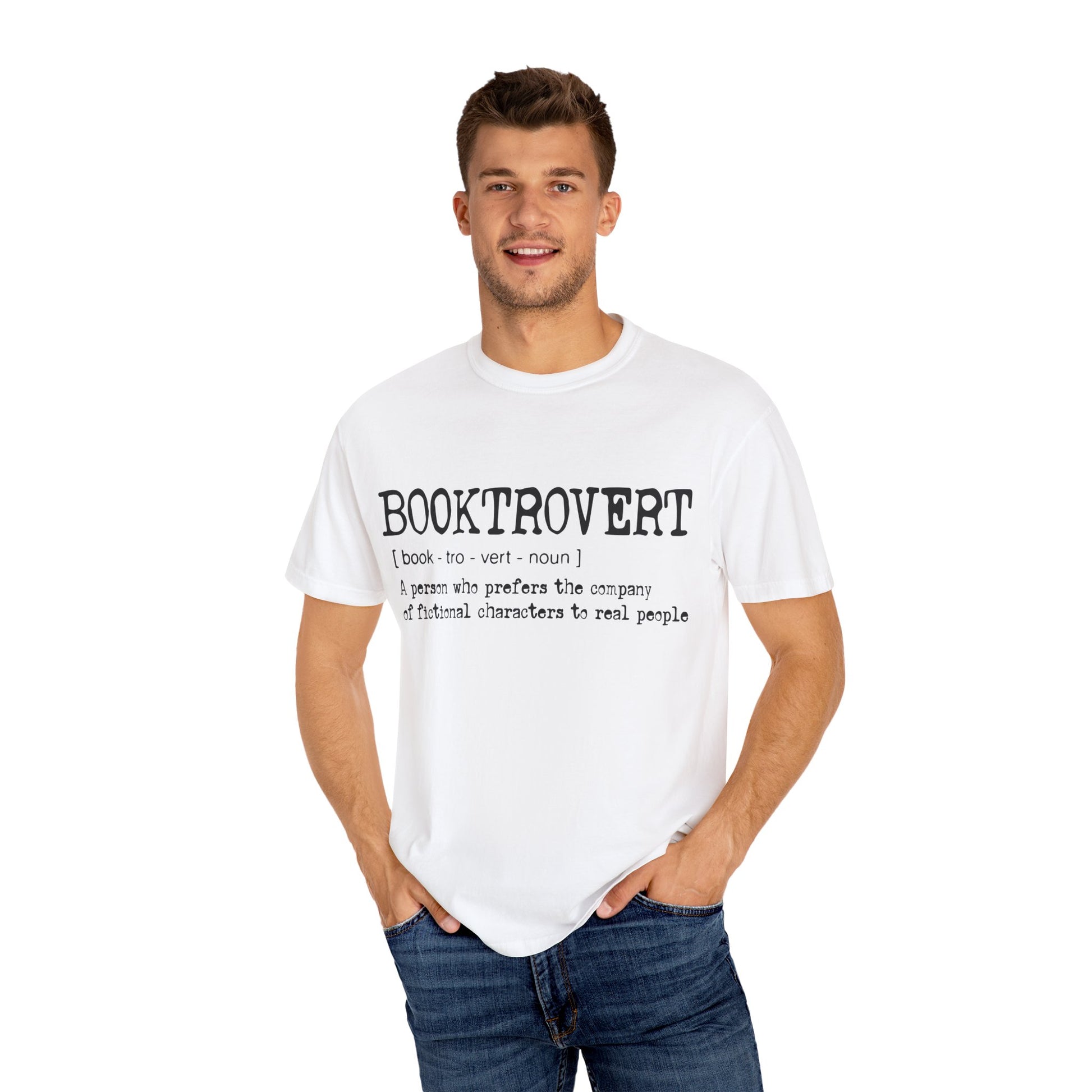 T-Shirt, Booktrovert T Shirt, Introvert Book Lover Tee, Reading Coffee Shirt, Literary Gift, Bookworm Top, Comfort Colors Tee, Unisex Gift