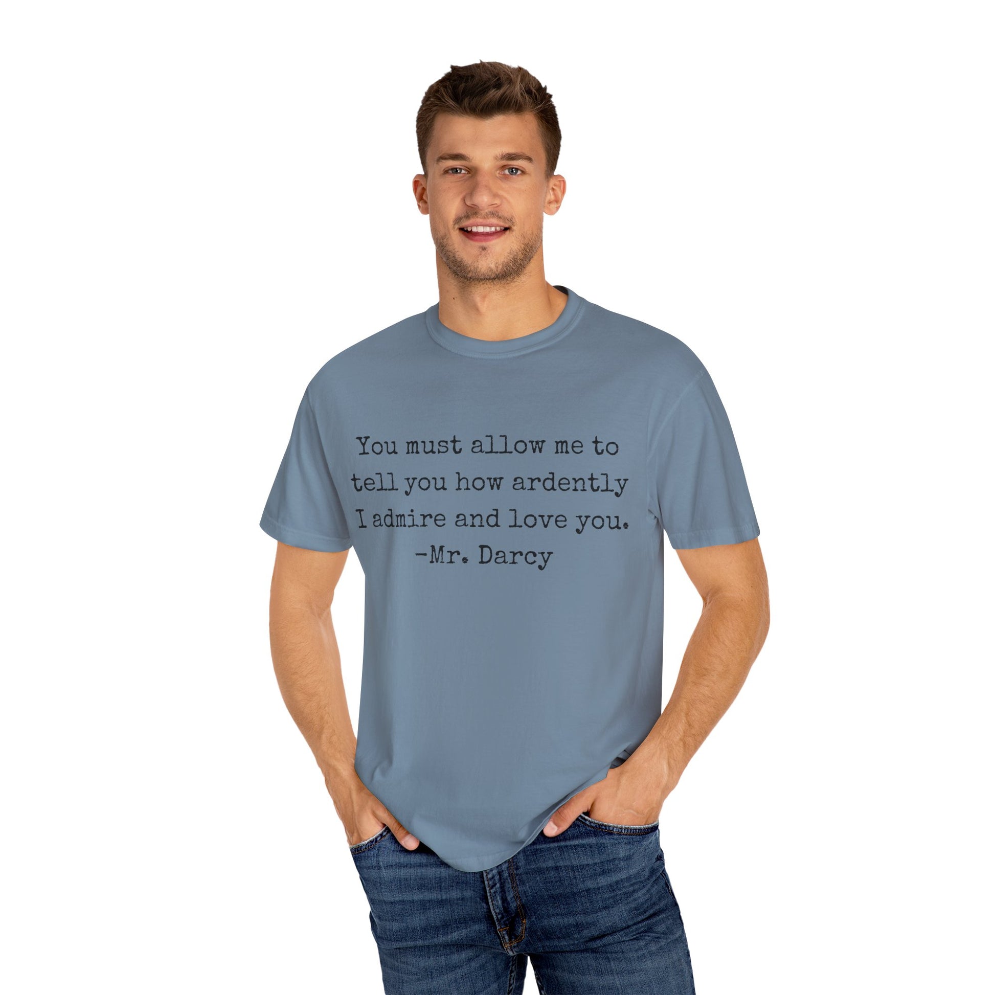 T-Shirt, Jane Austen Quote Shirt for Book Lovers, Literary Gift, Vintage Tee, Graphic Tee, Comfort Colors 1717 Unisex Garment-Dyed T-shirt, Bookish