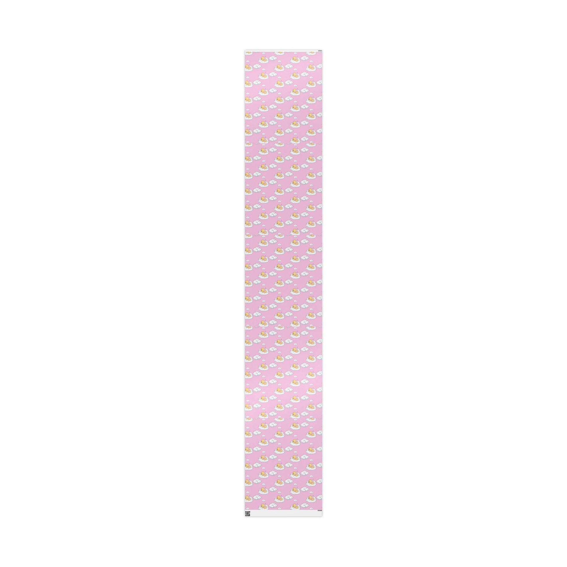 Gift Wrap - Pink Baby Classic Pooh Cloud Theme