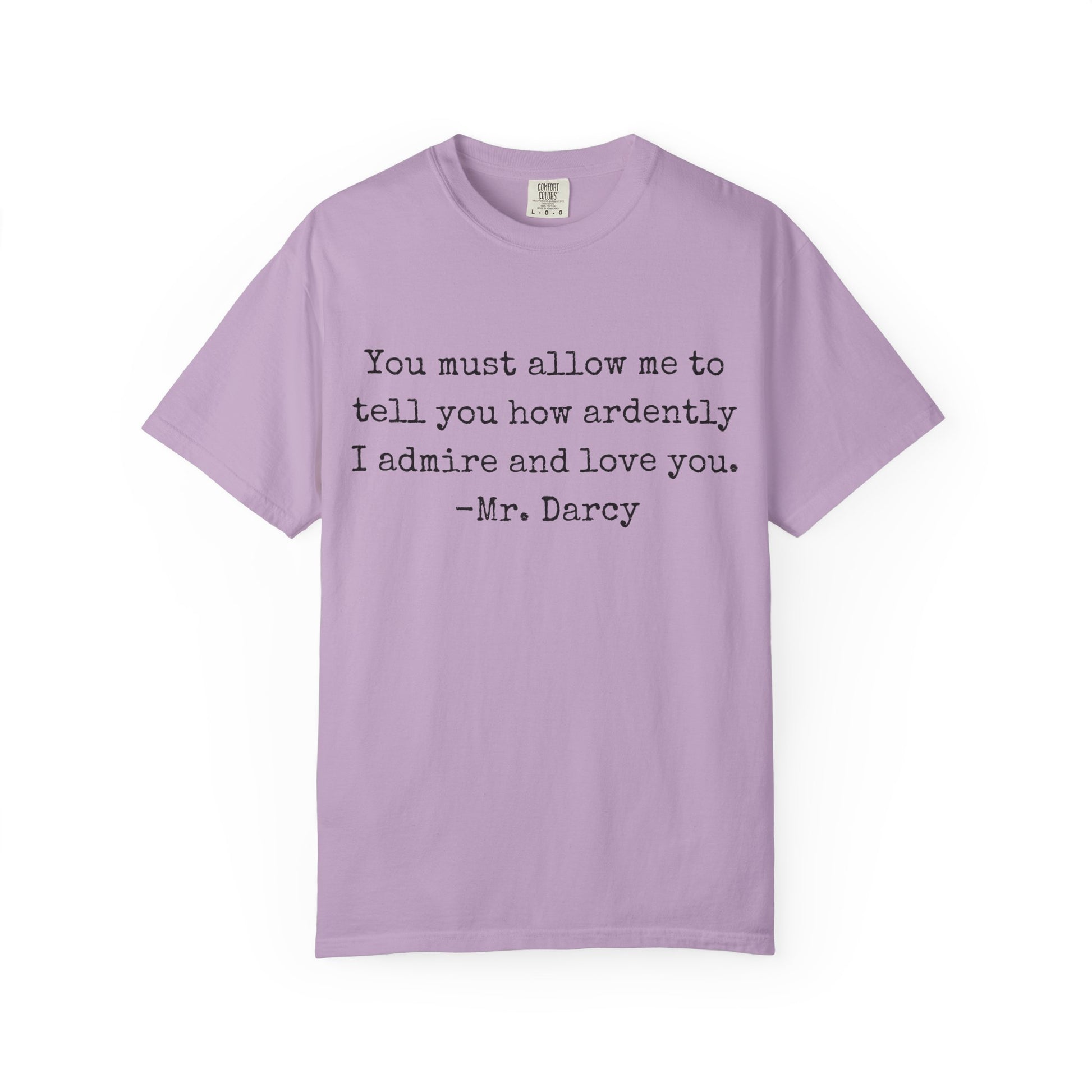 T-Shirt, Jane Austen Quote Shirt for Book Lovers, Literary Gift, Vintage Tee, Graphic Tee, Comfort Colors 1717 Unisex Garment-Dyed T-shirt, Bookish