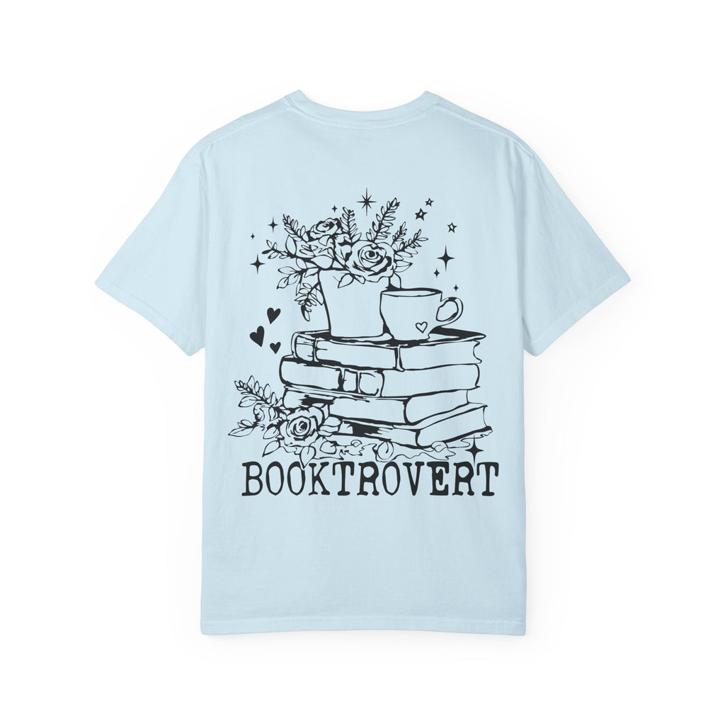 T-Shirt, Booktrovert T Shirt, Introvert Book Lover Tee, Reading Coffee Shirt, Literary Gift, Bookworm Top, Comfort Colors Tee, Unisex Gift