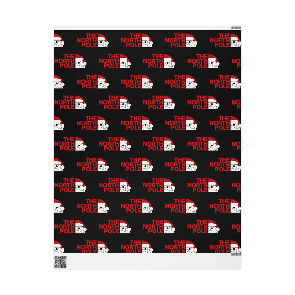 Gift Wrap -  The North Pole Santa Christmas Wrapping Paper