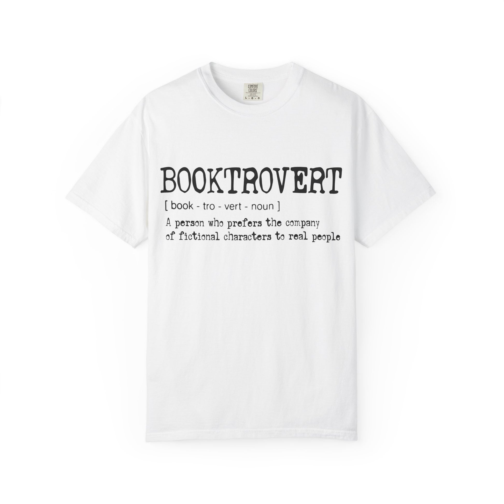 T-Shirt, Booktrovert T Shirt, Introvert Book Lover Tee, Reading Coffee Shirt, Literary Gift, Bookworm Top, Comfort Colors Tee, Unisex Gift