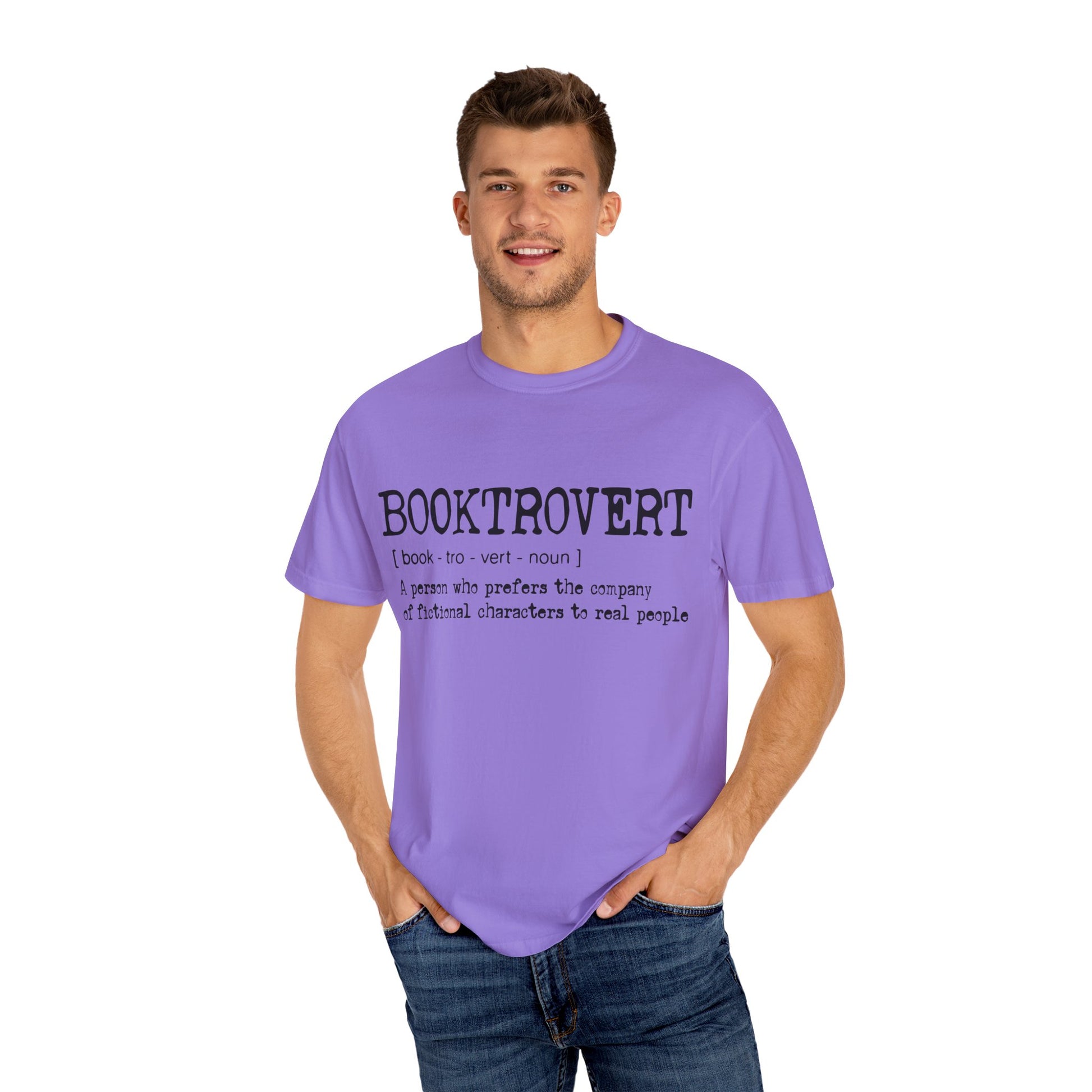 T-Shirt, Booktrovert T Shirt, Introvert Book Lover Tee, Reading Coffee Shirt, Literary Gift, Bookworm Top, Comfort Colors Tee, Unisex Gift