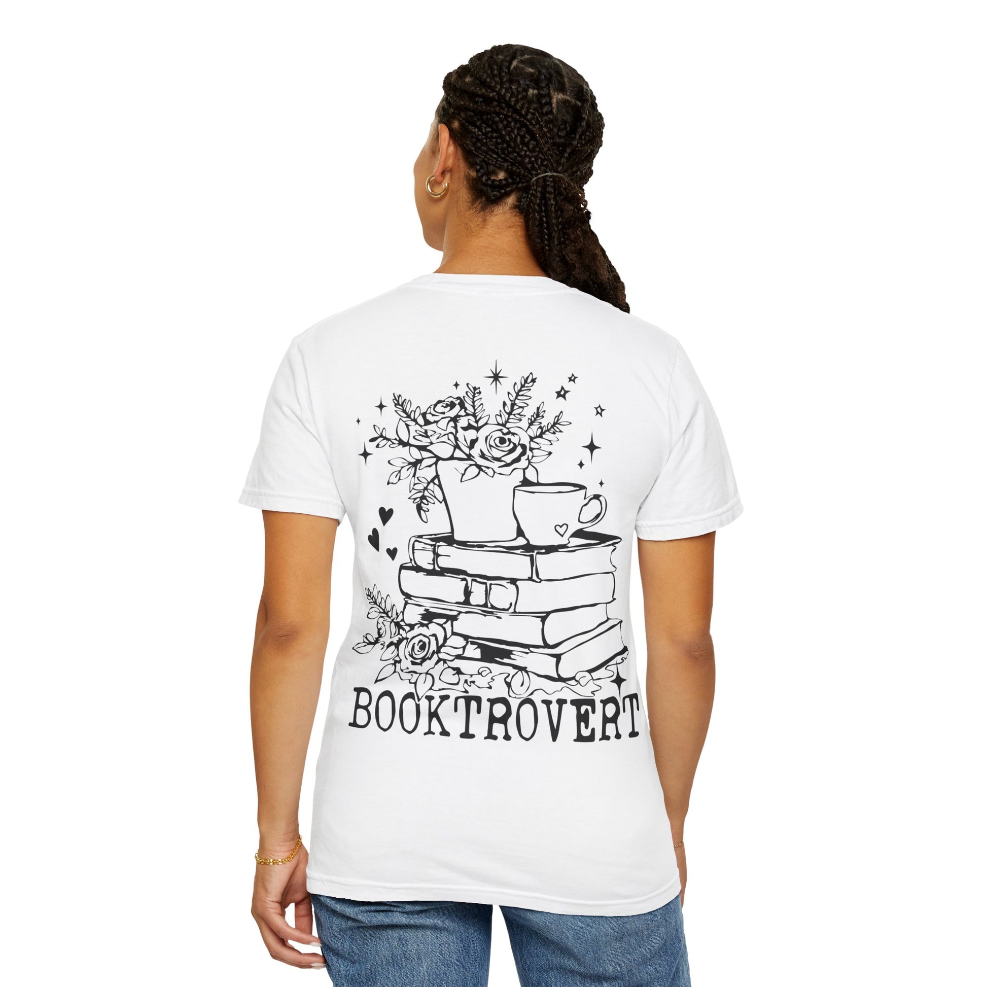 T-Shirt, Booktrovert T Shirt, Introvert Book Lover Tee, Reading Coffee Shirt, Literary Gift, Bookworm Top, Comfort Colors Tee, Unisex Gift