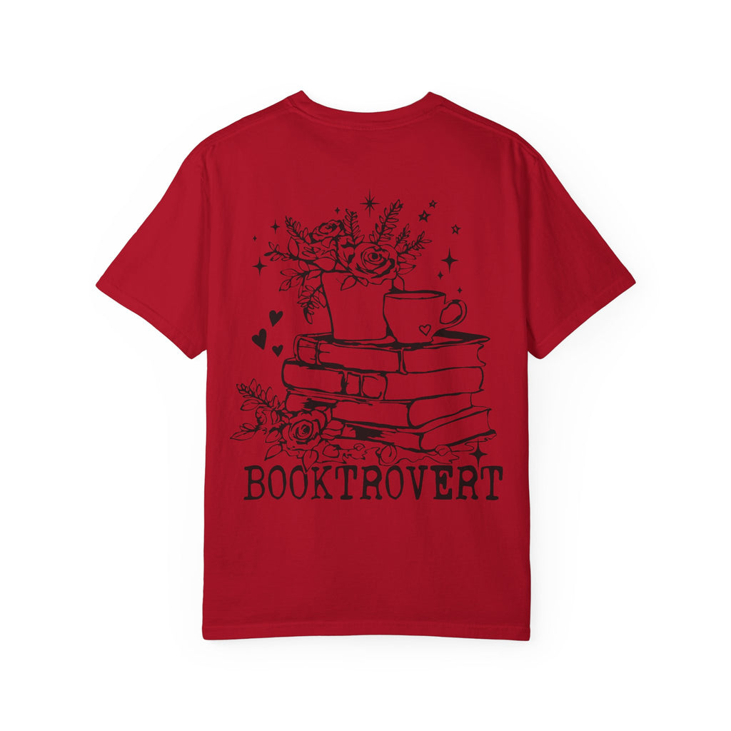 T-Shirt, Booktrovert T Shirt, Introvert Book Lover Tee, Reading Coffee Shirt, Literary Gift, Bookworm Top, Comfort Colors Tee, Unisex Gift