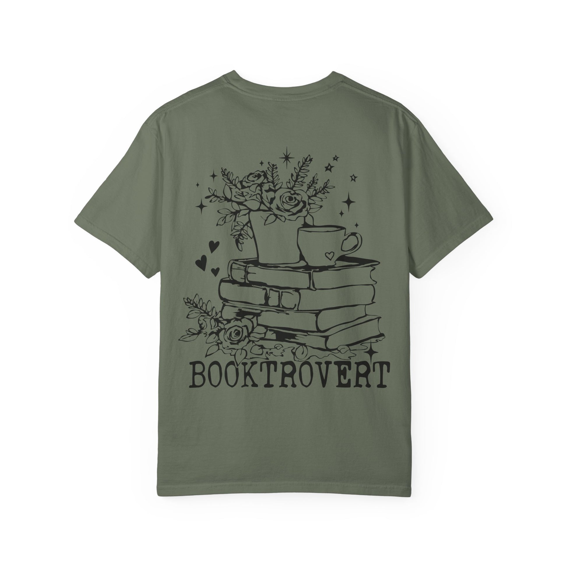 T-Shirt, Booktrovert T Shirt, Introvert Book Lover Tee, Reading Coffee Shirt, Literary Gift, Bookworm Top, Comfort Colors Tee, Unisex Gift