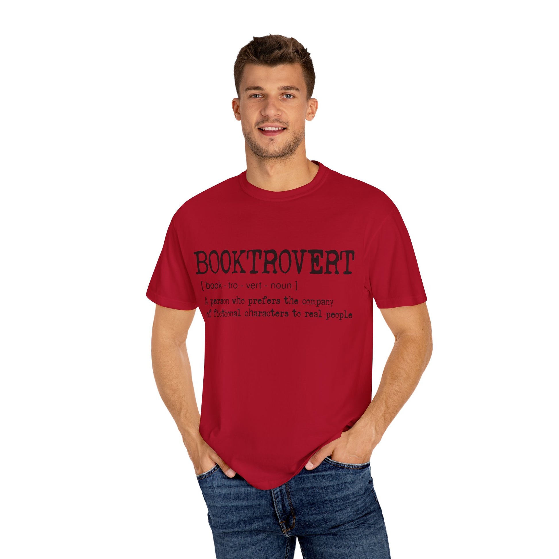 T-Shirt, Booktrovert T Shirt, Introvert Book Lover Tee, Reading Coffee Shirt, Literary Gift, Bookworm Top, Comfort Colors Tee, Unisex Gift