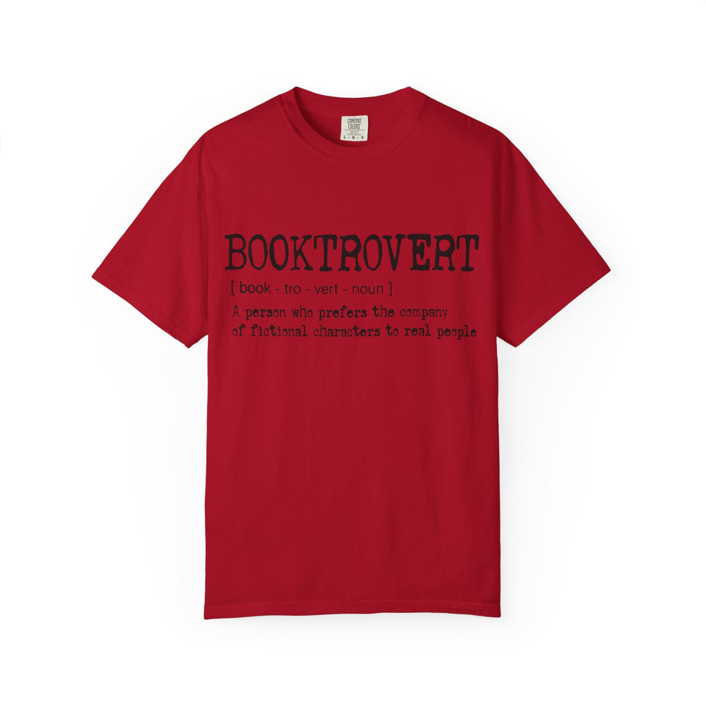 T-Shirt, Booktrovert T Shirt, Introvert Book Lover Tee, Reading Coffee Shirt, Literary Gift, Bookworm Top, Comfort Colors Tee, Unisex Gift