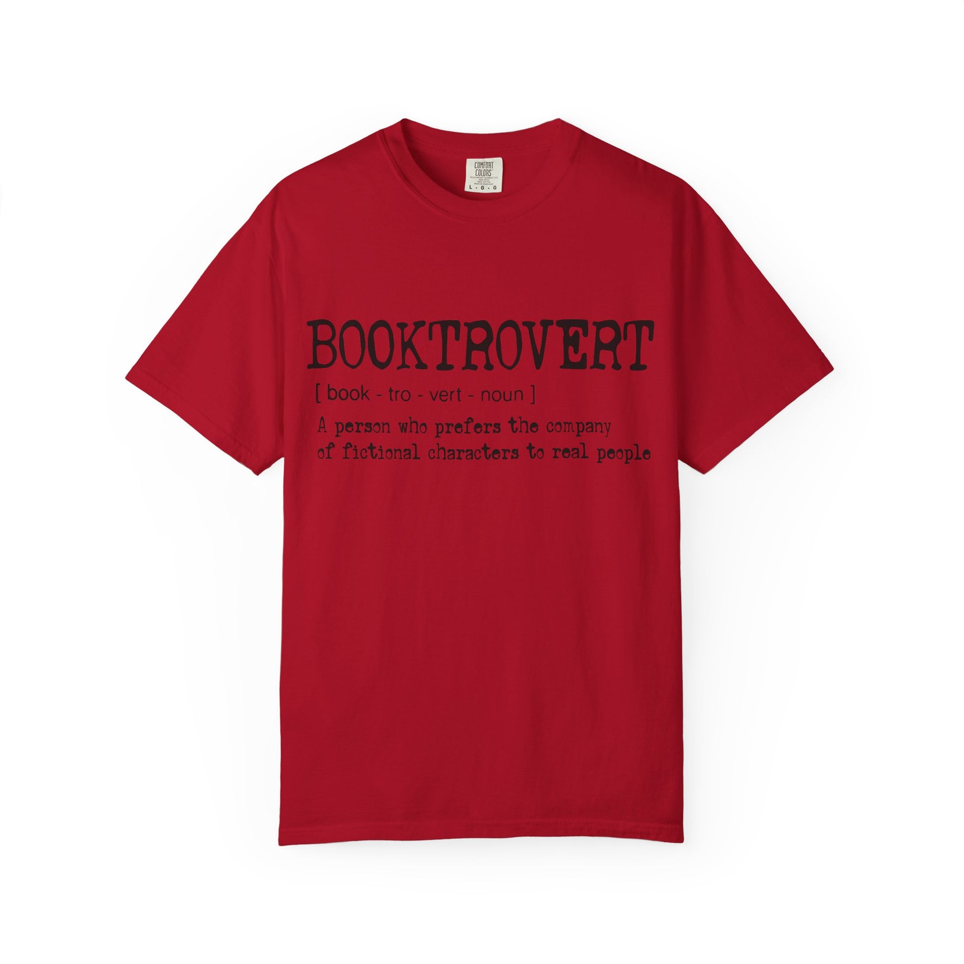 T-Shirt, Booktrovert T Shirt, Introvert Book Lover Tee, Reading Coffee Shirt, Literary Gift, Bookworm Top, Comfort Colors Tee, Unisex Gift