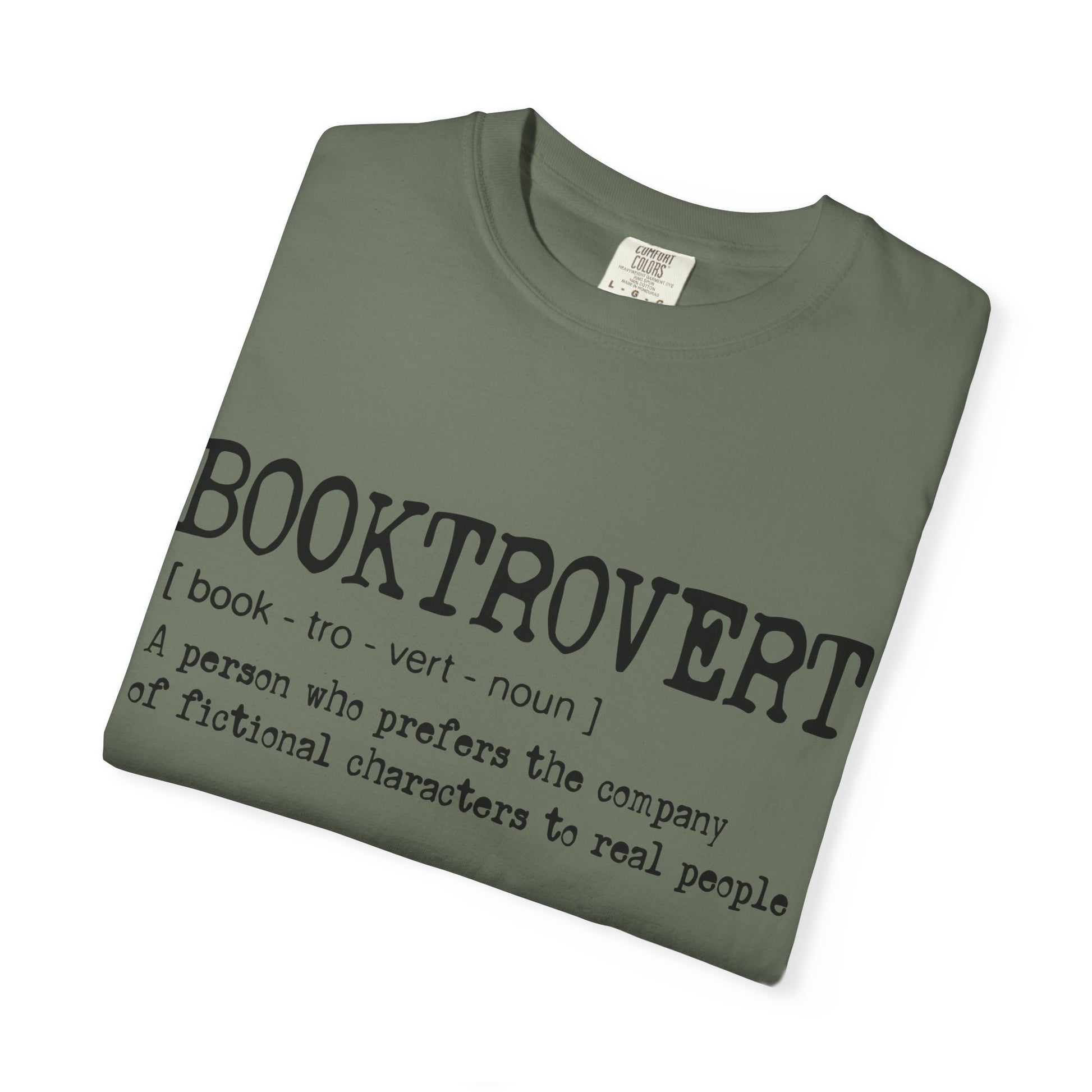 T-Shirt, Booktrovert T Shirt, Introvert Book Lover Tee, Reading Coffee Shirt, Literary Gift, Bookworm Top, Comfort Colors Tee, Unisex Gift