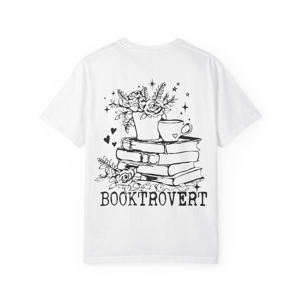T-Shirt, Booktrovert T Shirt, Introvert Book Lover Tee, Reading Coffee Shirt, Literary Gift, Bookworm Top, Comfort Colors Tee, Unisex Gift