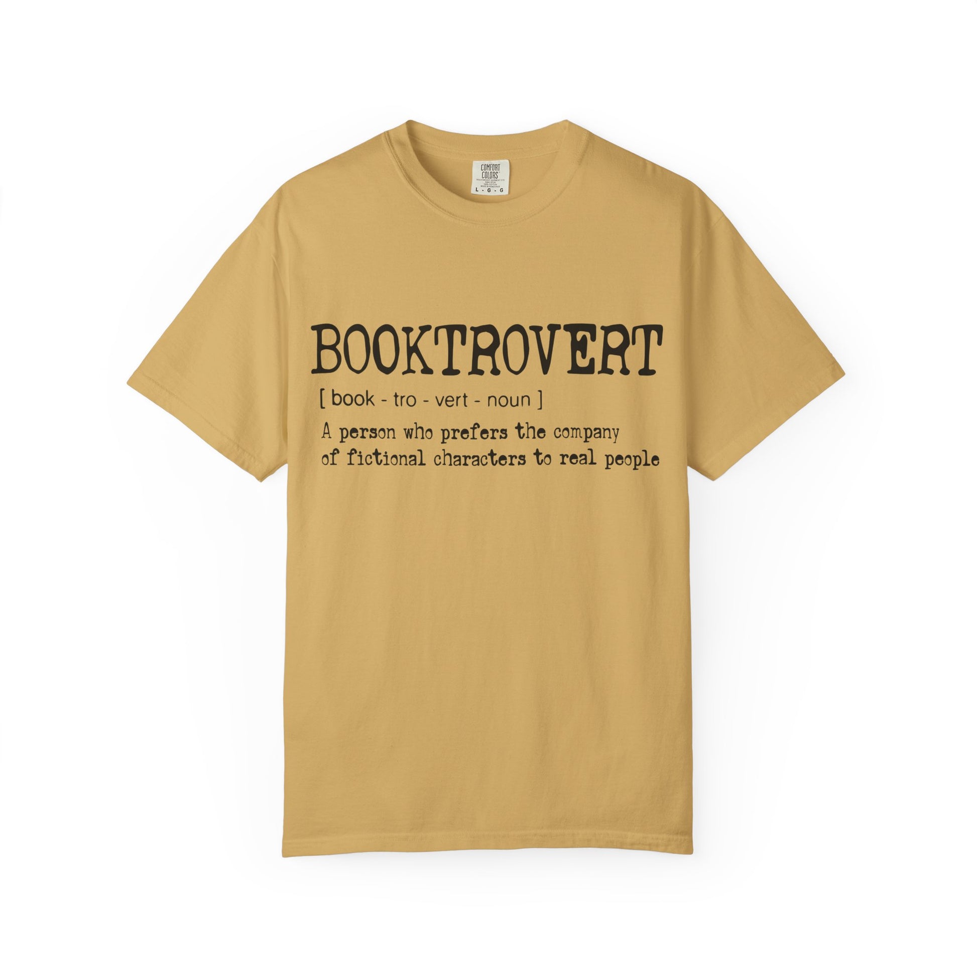 T-Shirt, Booktrovert T Shirt, Introvert Book Lover Tee, Reading Coffee Shirt, Literary Gift, Bookworm Top, Comfort Colors Tee, Unisex Gift