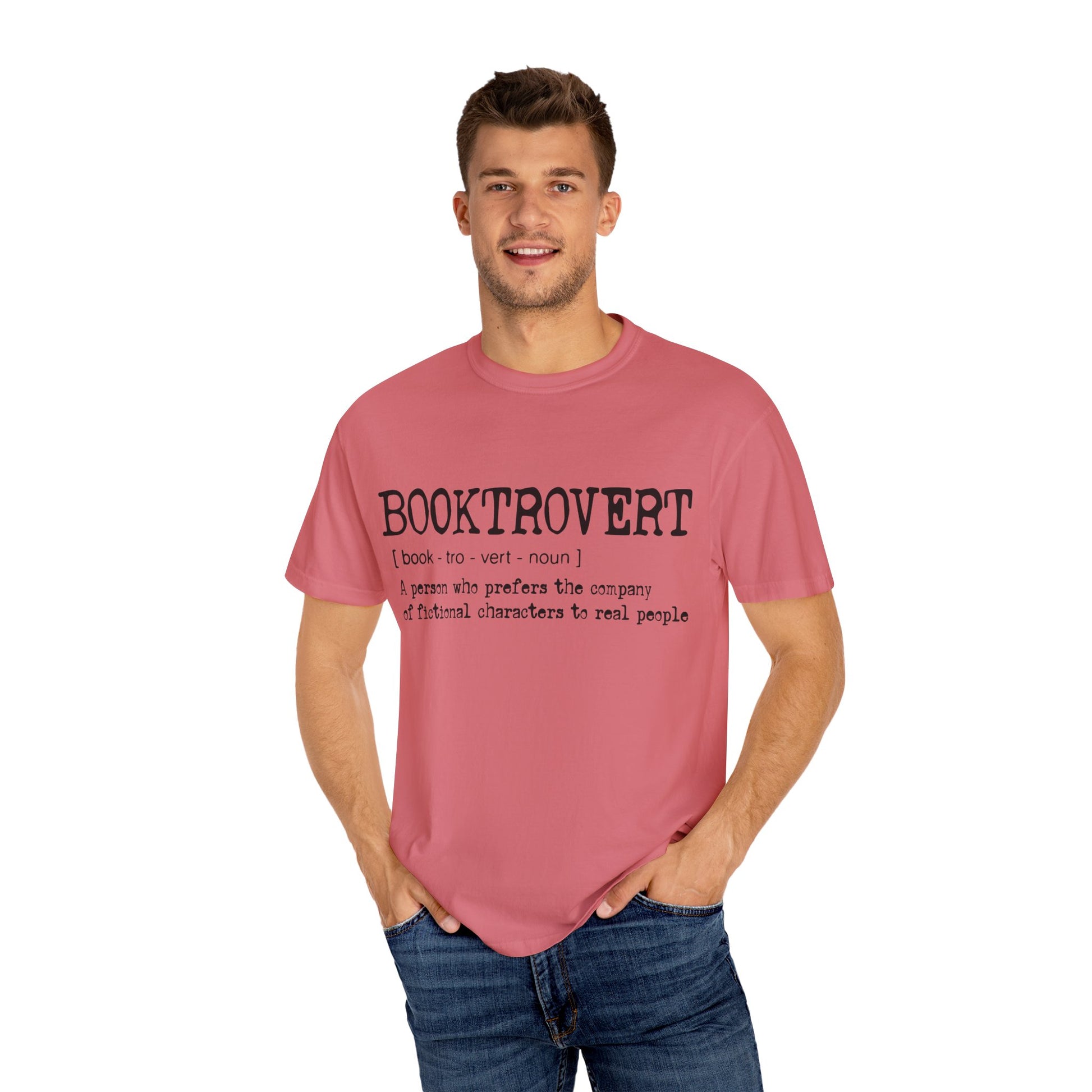 T-Shirt, Booktrovert T Shirt, Introvert Book Lover Tee, Reading Coffee Shirt, Literary Gift, Bookworm Top, Comfort Colors Tee, Unisex Gift