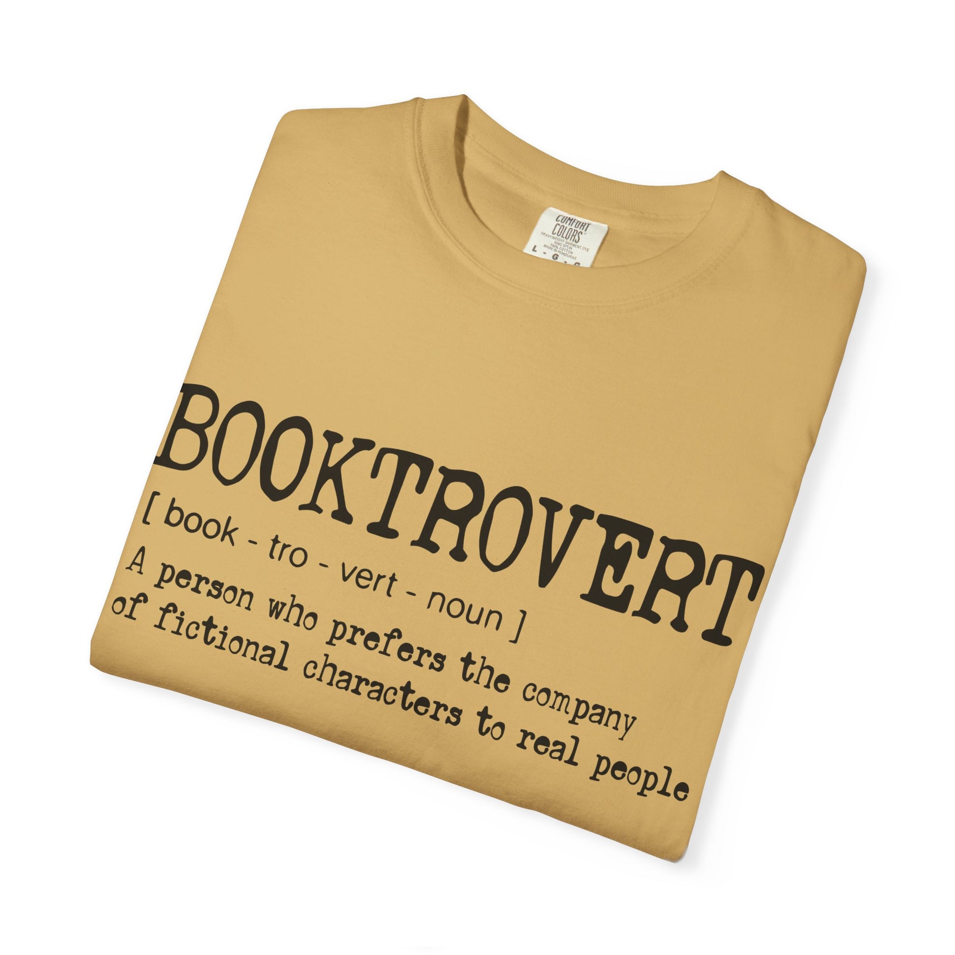 T-Shirt, Booktrovert T Shirt, Introvert Book Lover Tee, Reading Coffee Shirt, Literary Gift, Bookworm Top, Comfort Colors Tee, Unisex Gift