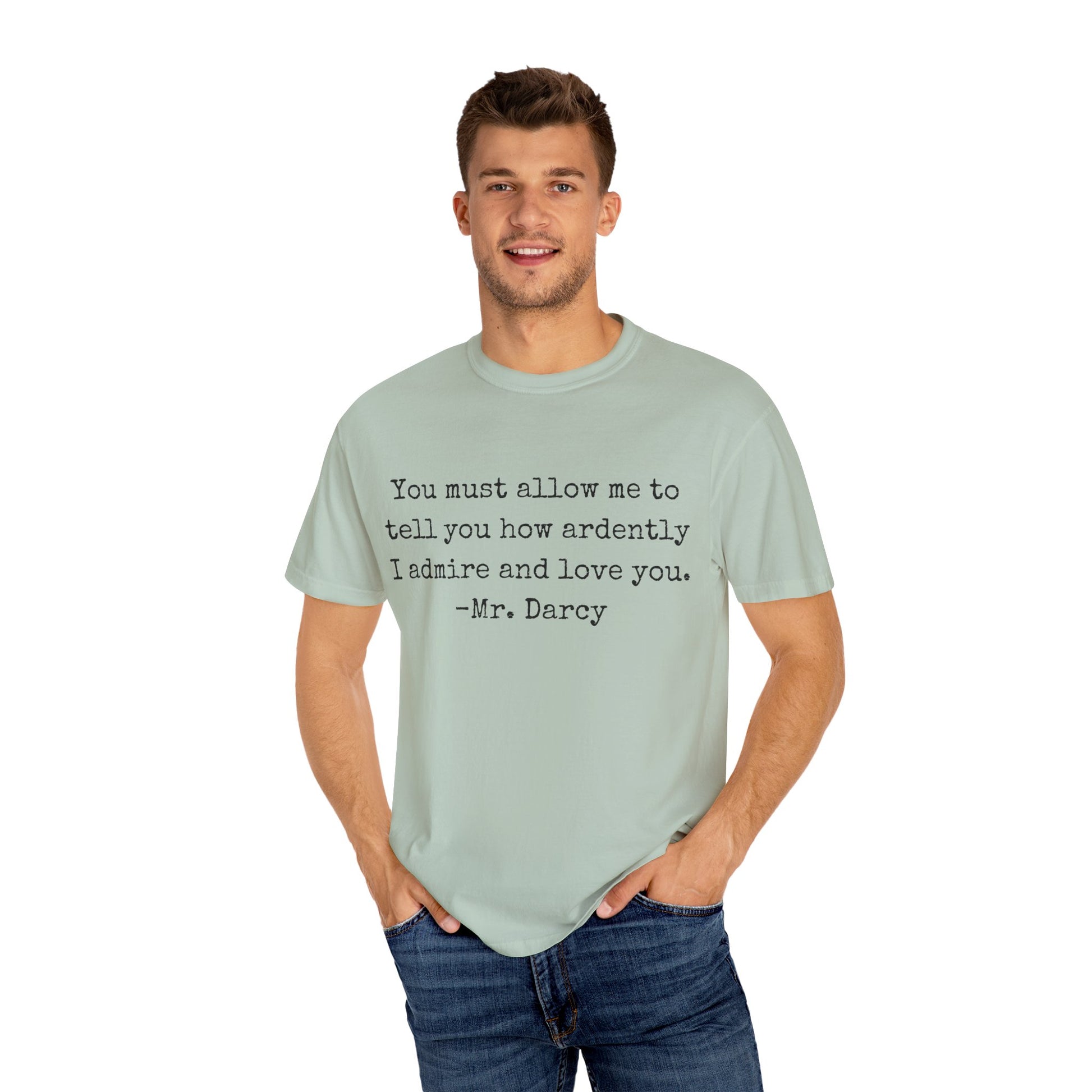 T-Shirt, Jane Austen Quote Shirt for Book Lovers, Literary Gift, Vintage Tee, Graphic Tee, Comfort Colors 1717 Unisex Garment-Dyed T-shirt, Bookish