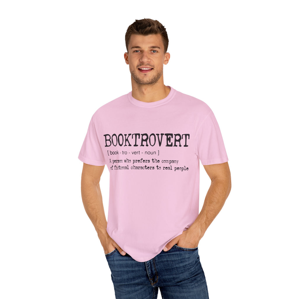 T-Shirt, Booktrovert T Shirt, Introvert Book Lover Tee, Reading Coffee Shirt, Literary Gift, Bookworm Top, Comfort Colors Tee, Unisex Gift