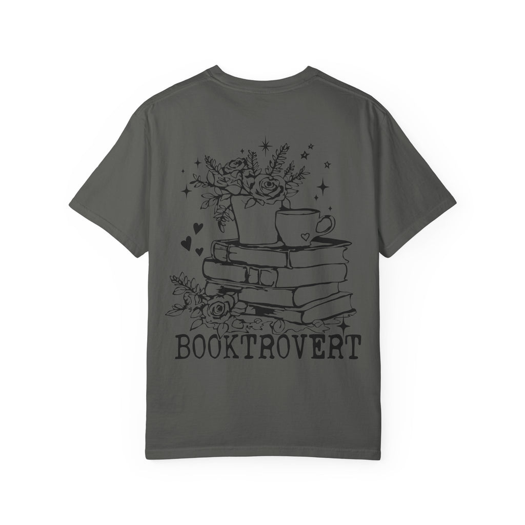 T-Shirt, Booktrovert T Shirt, Introvert Book Lover Tee, Reading Coffee Shirt, Literary Gift, Bookworm Top, Comfort Colors Tee, Unisex Gift