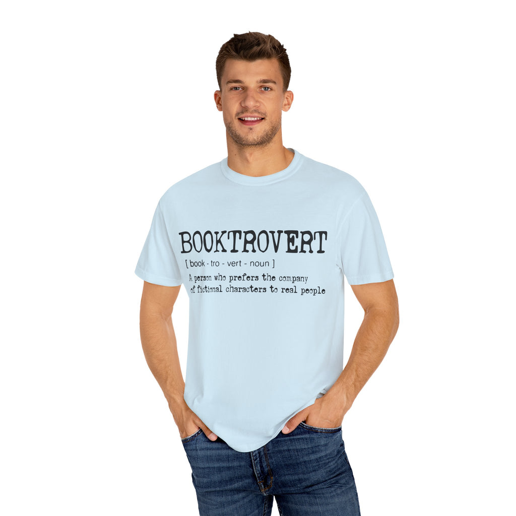 T-Shirt, Booktrovert T Shirt, Introvert Book Lover Tee, Reading Coffee Shirt, Literary Gift, Bookworm Top, Comfort Colors Tee, Unisex Gift